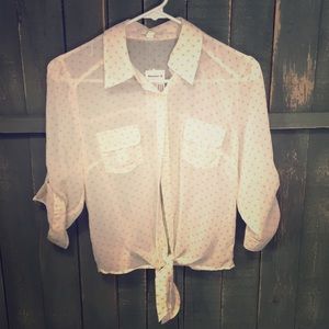 MINE brand quarter length shirt